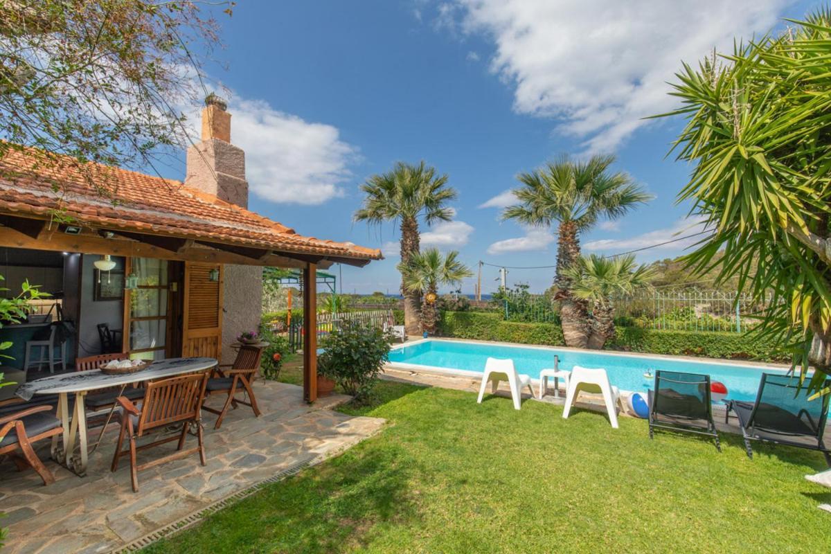 Iliachtida House Villa Sounion Exterior photo